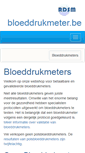 Mobile Screenshot of bloeddrukmeter.be